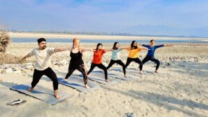 hatha yoga session yoga retreat